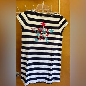 Lands End girls patriotic dress